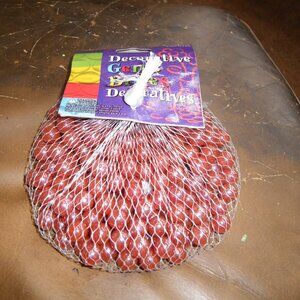 Glass Gems Dome Vase Filler Decorative Beads Marble Pebbles Stones Craft Decor